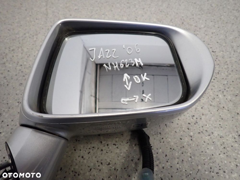 HONDA JAZZ 05-07 LUSTERKO PRAWE ELEKTRYCZNE 7 PIN NH623M - 2