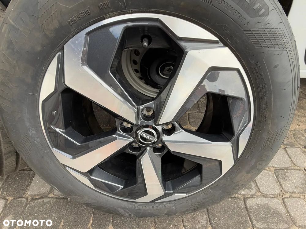 Qashqai J-12 koła aluminiowe 18" opony letnie !!! - 1