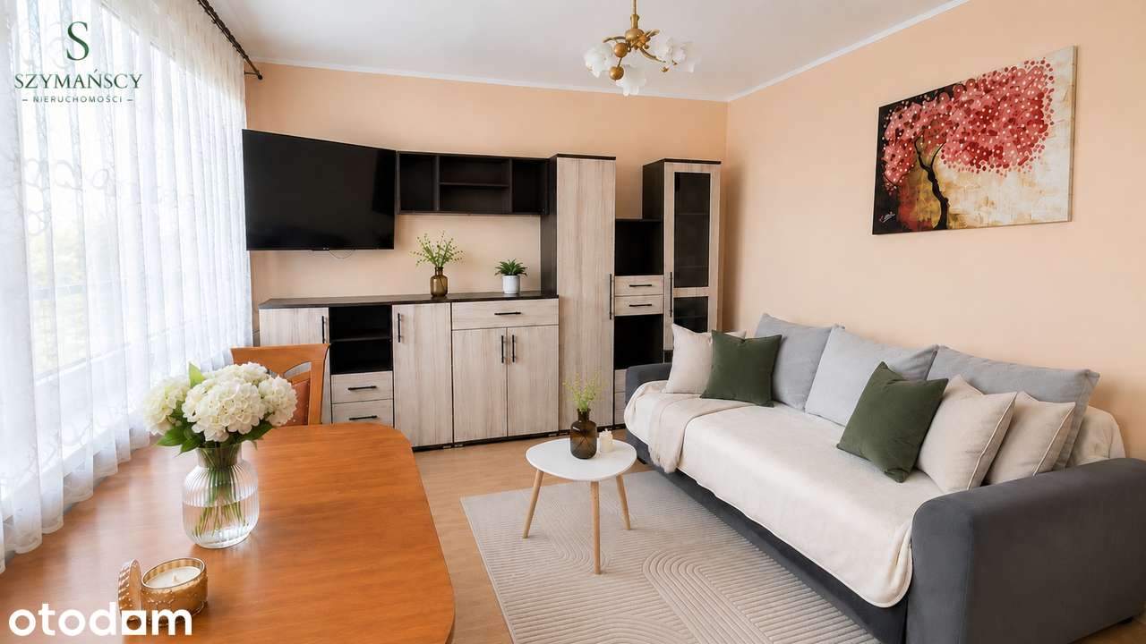 2-pokojowe mieszkanie w świetnej lokalizacji | Duży balkon | 2 piętro