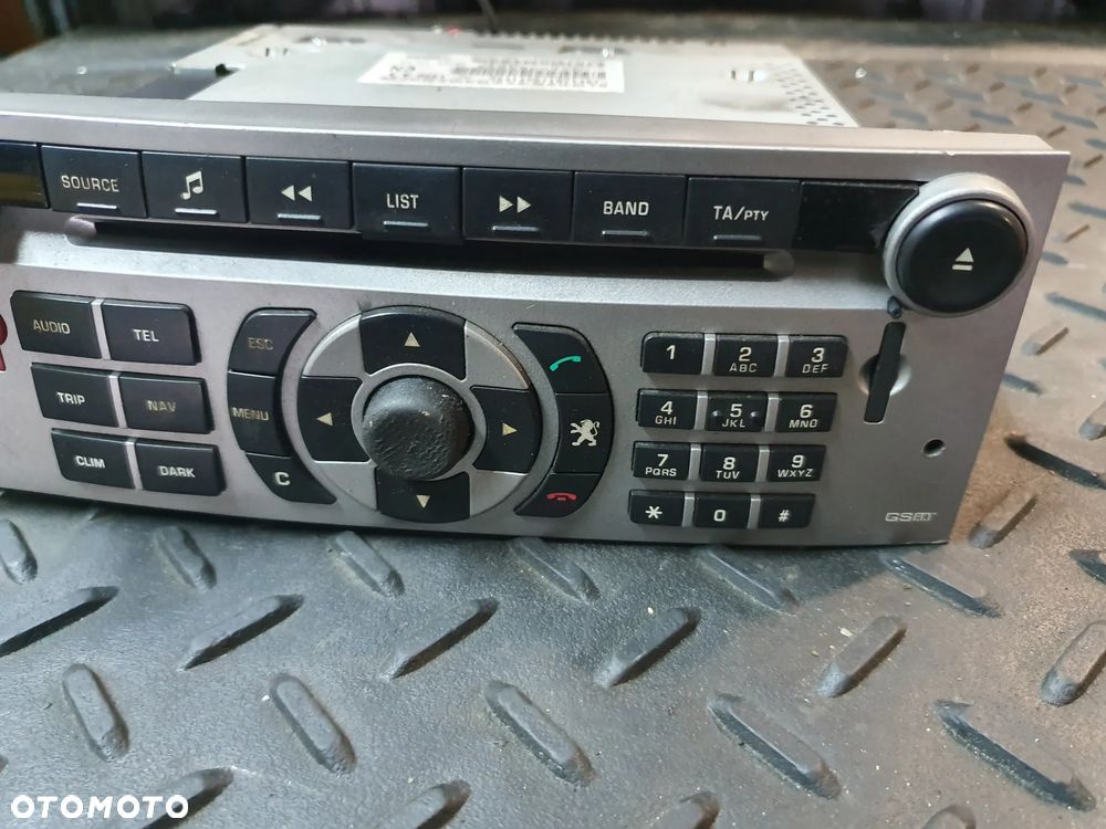 Radio Nawigacja Oryginalne 96650244YP Peugeot 407 - 3