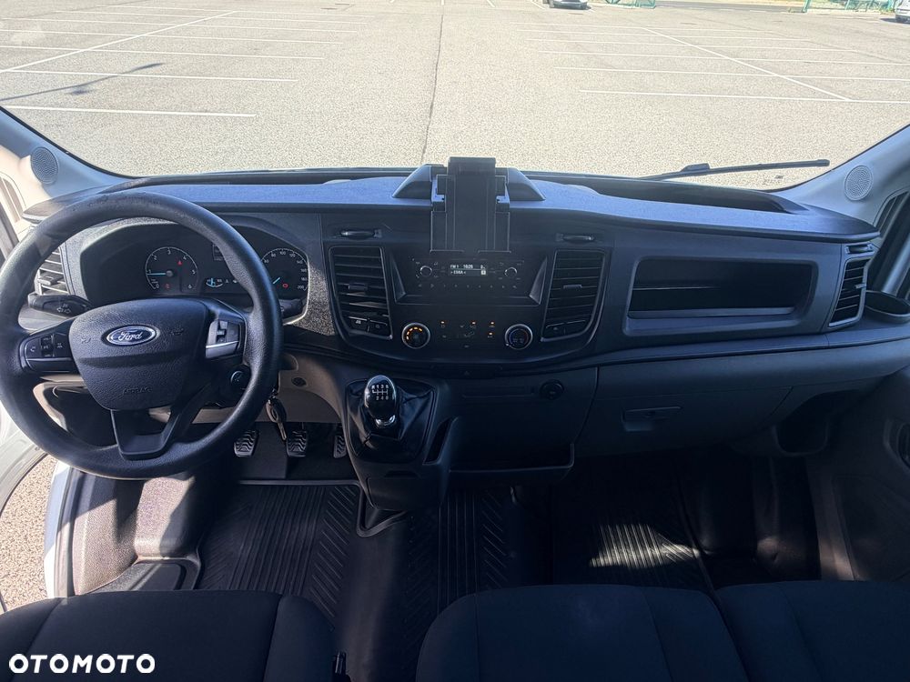 Ford FORD TRANSIT 350 PLANDEKA L3 2.0 DIESEL 170 KM • 2021 • 89 827 KM • ŁADOWNOŚĆ 1375 KG • FV 23% • SALON POLSKA • SERWIS ASO • PEŁNA EKSPERTYZA • GWARANCJA - 26