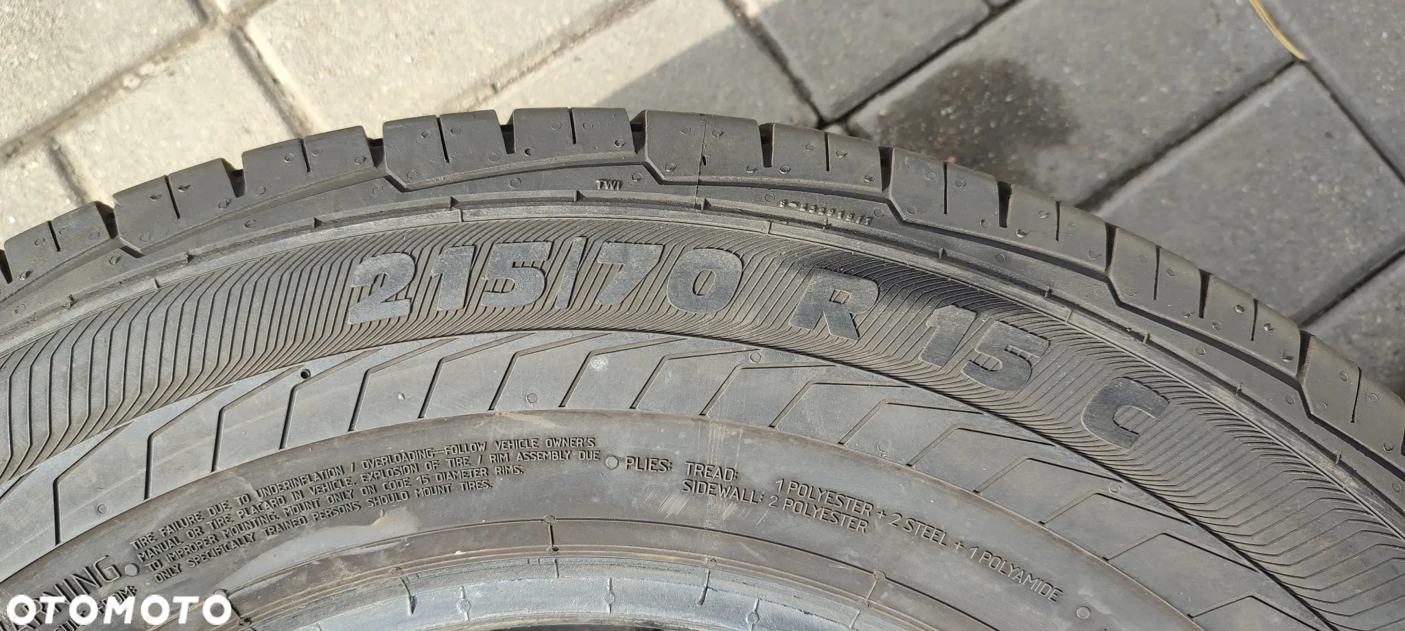 OPONY 205/70R15C SEMPERIT VAN LIFE 2 (1717) 8 mm 2 SZTUKI PARA - 5