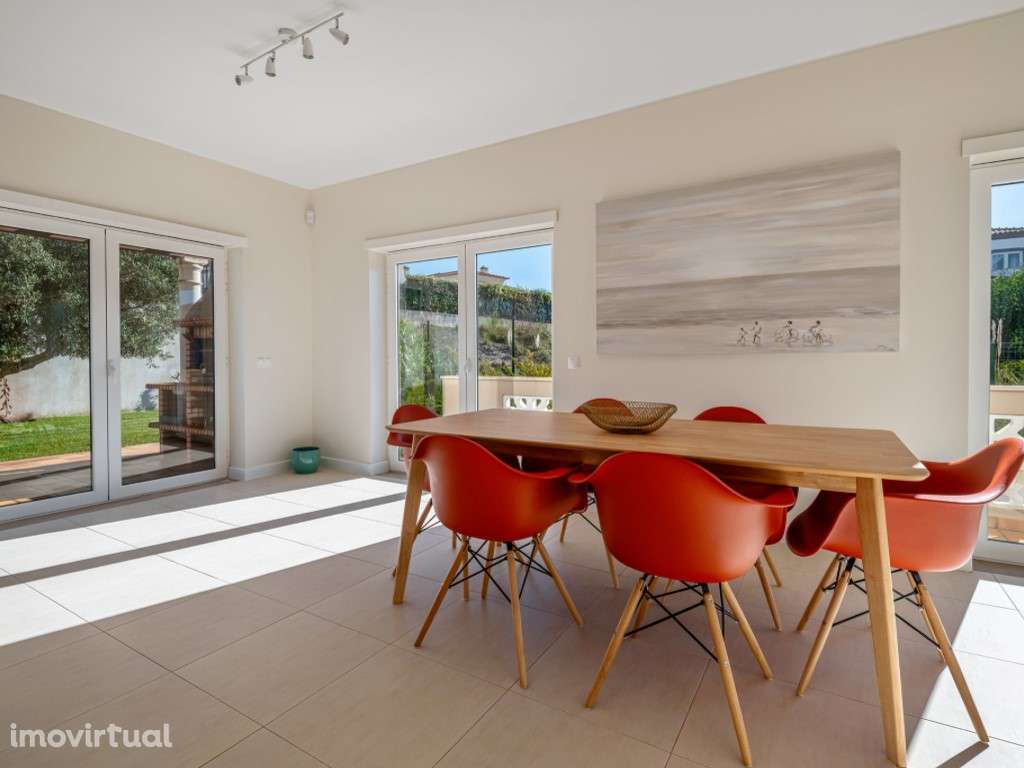 Moradia T3 com piscina, jardim, garagem e vista no Praia d'el Rey B... - Grande imagem: 5/59