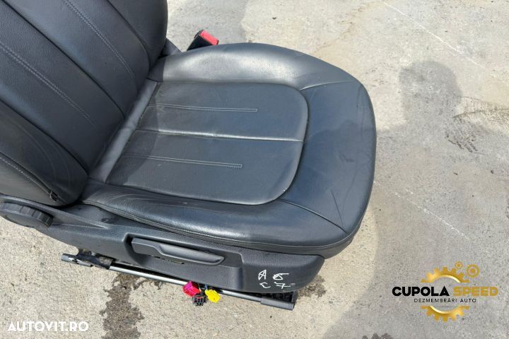 Scaun dreapta fata piele Audi A6 4G/C7 [2010 - 2014] - 3