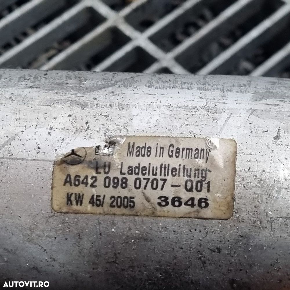 Furtun Mercedes ML W164 3.0 D 2005 - 2008 140kW 190CP 2987CC OM 642.940 Euro4 (1446) ... - 4