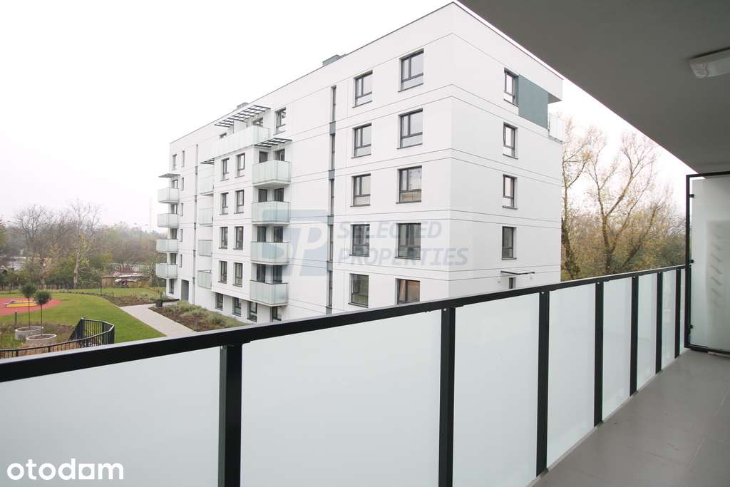 Nowoczesne, widne, park, balkon 11m2, garaż