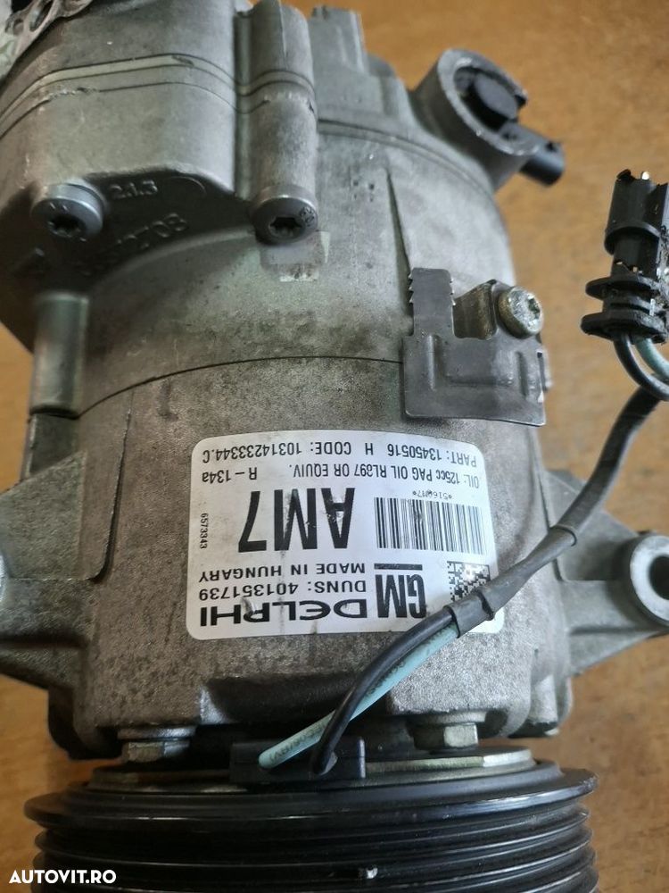 Compresor aer condiționat Opel Mokka Zafira C Insignia  Astra J 1.6D - 5