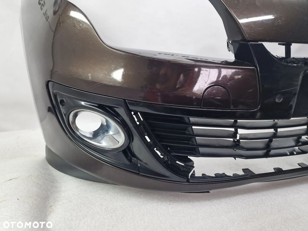 RENAULT MEGANE 3 III LIFT 11- ZDERZAK PRZEDNI PRZÓD NA 4X PDC + GÓRNE WZMOCNIENIE ZDERZAKA + ŚLIZGI + GÓRNA BLENDA , NR AUKCJI NZ1000 - 8