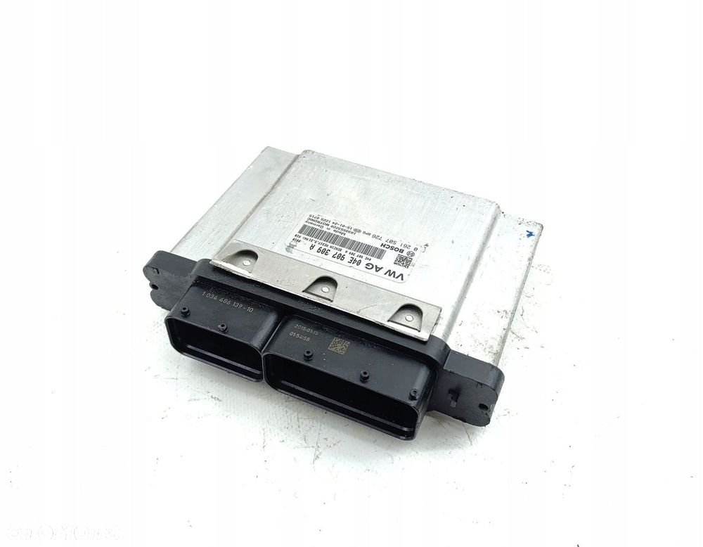 KOMPUTER SILNIKA STEROWNIK VW GOLF VI 1.2 TSI 04E907309A 0261S07309A - 1