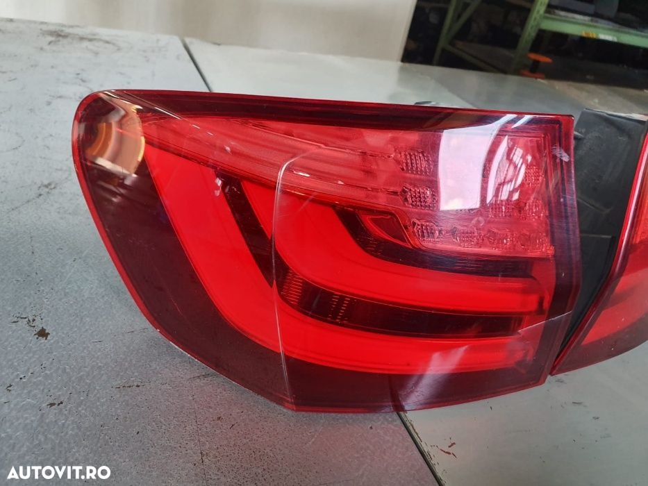 Tripla triple stop lampa aripa led stanga dreapta BMW seria 5 F11 - 3