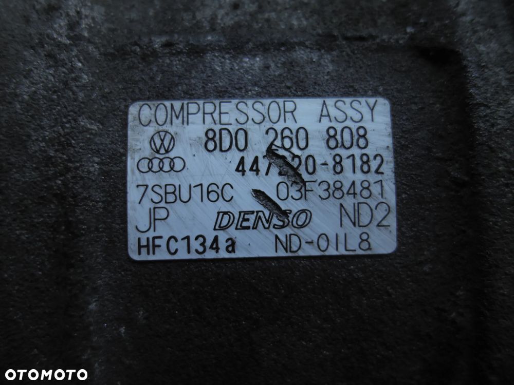 SPRĘŻARKA KLIMATYZACJI VW PASSAT B5 1.9 TDI 8D0260808 POSIADAM 5 SZT - 5