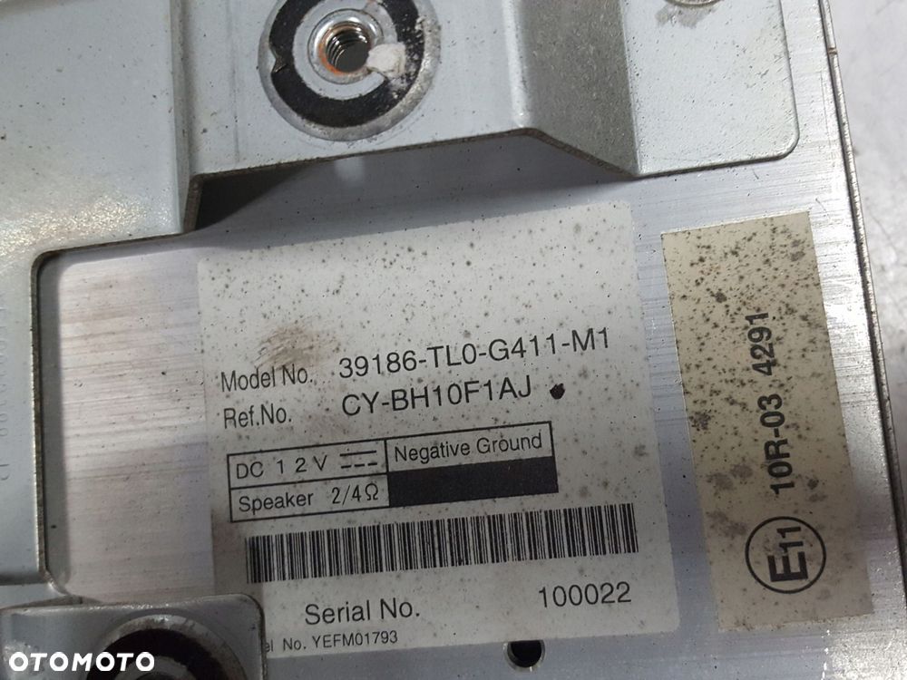 HONDA ACCORD 8 VIII 08-15r WZMACNIACZ RADIA AUDIO 39186-TL0-G411-M1 - 3