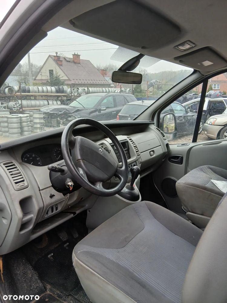 RENAULT TRAFIC II 06- LIFT SILNIK 2.0 DCI M9R782 SKRZYNIA PA0010 MASKA RZWI ZDERZAK DRZWI TYŁ BŁOTNIKI REFLEKTORY  LAK CMG64 - 6