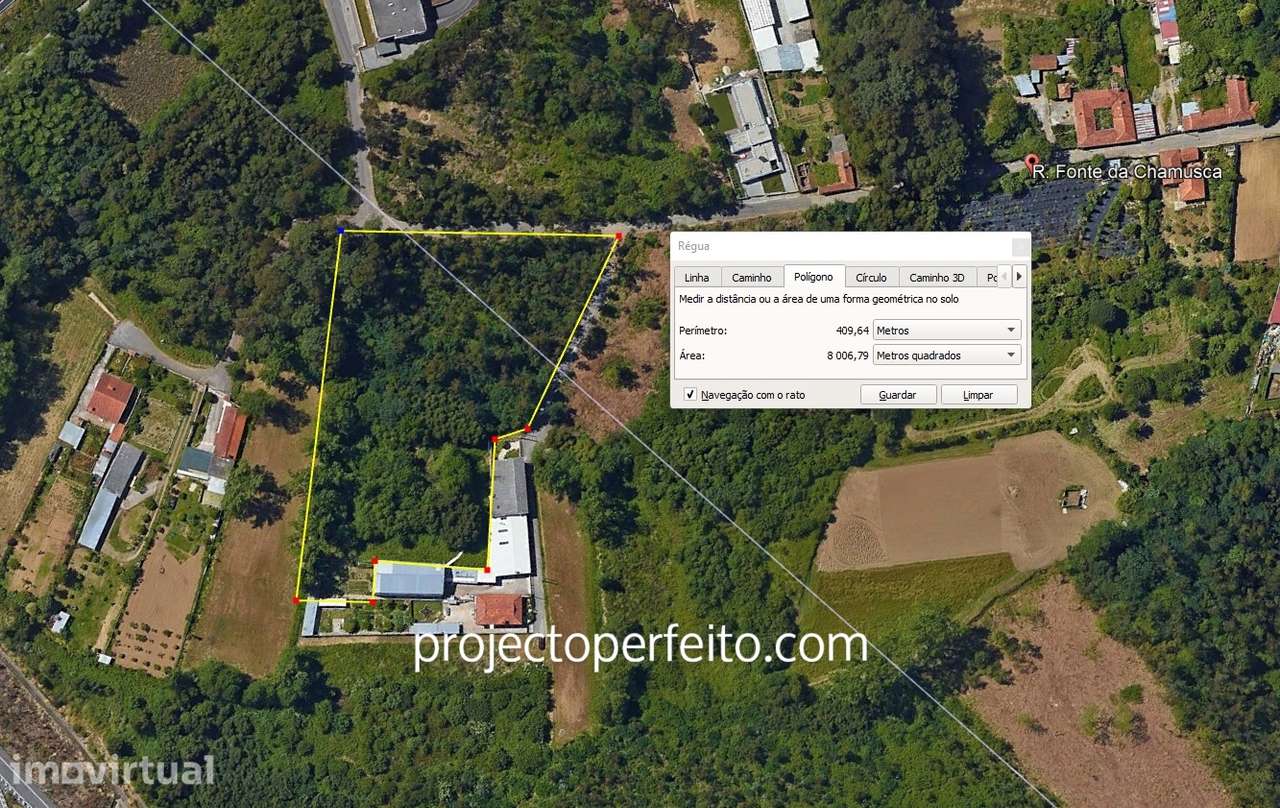 Lote de Terreno  Venda em Grijó e Sermonde,Vila Nova de Gaia - Grande imagem: 2/4