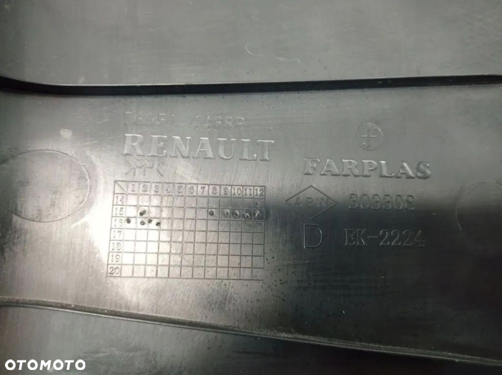 renault clio IV LIFT kombi OSŁONA PROGU prawy przód - 4
