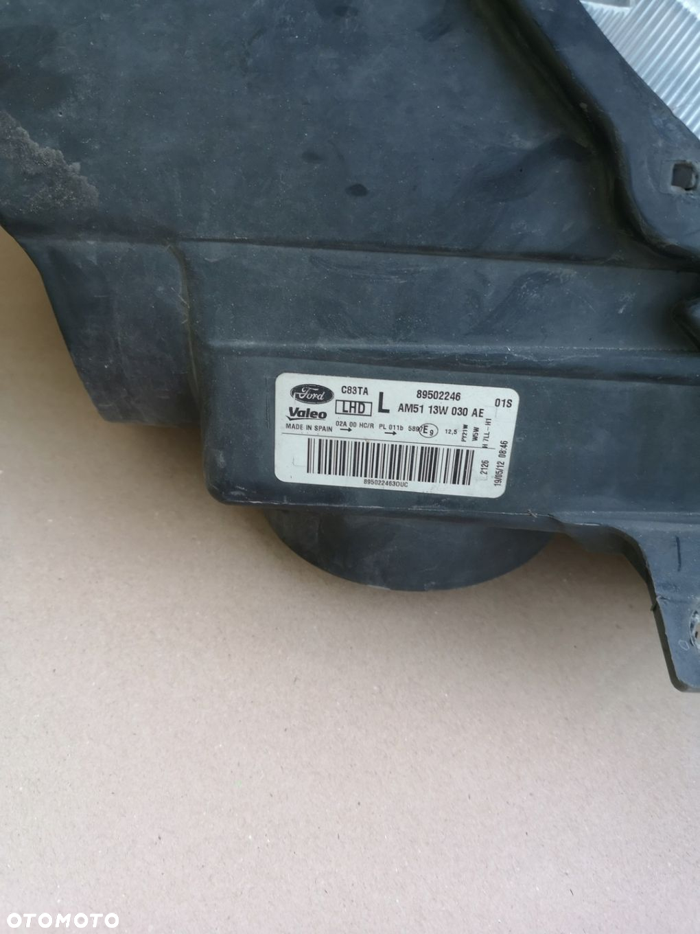 FORD C MAX MK2 10- LAMPA PRZEDNIA LEWA PRAWA LAMPY PRZEDNIE KOMPLET EUROPA - 10