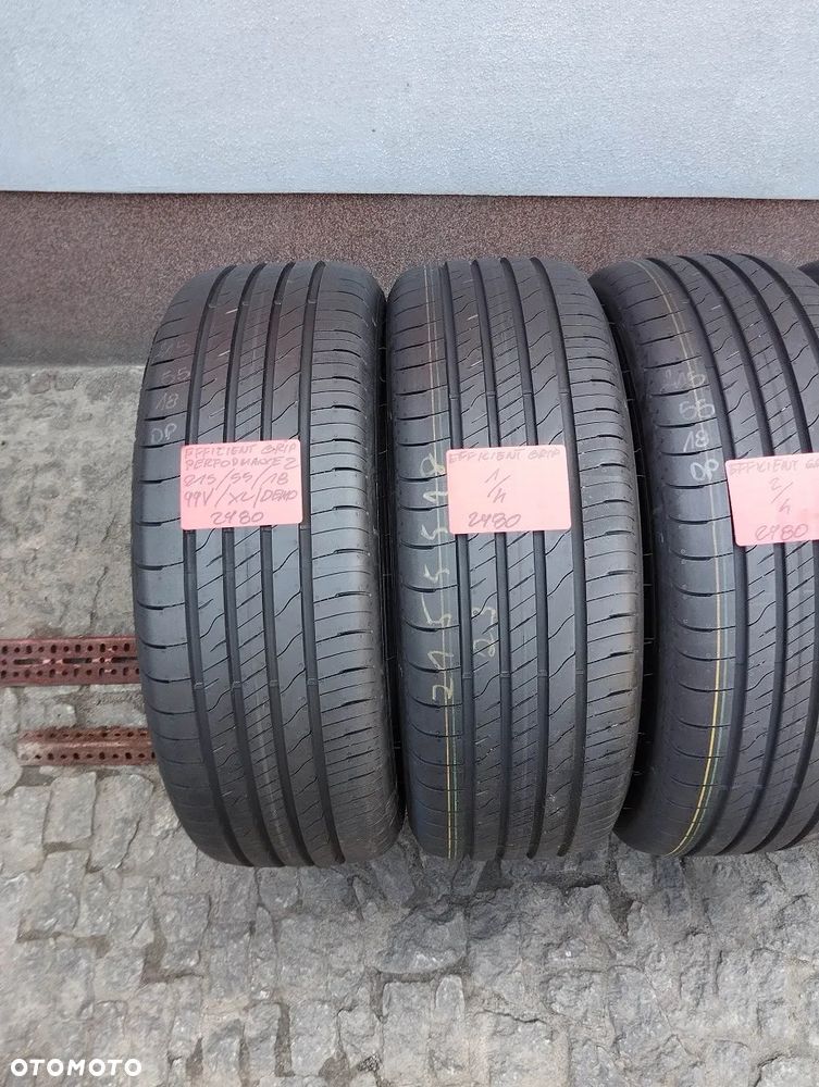 215 55 18 Goodyear Efficient Grip Performance 2 4szt Demo - 2