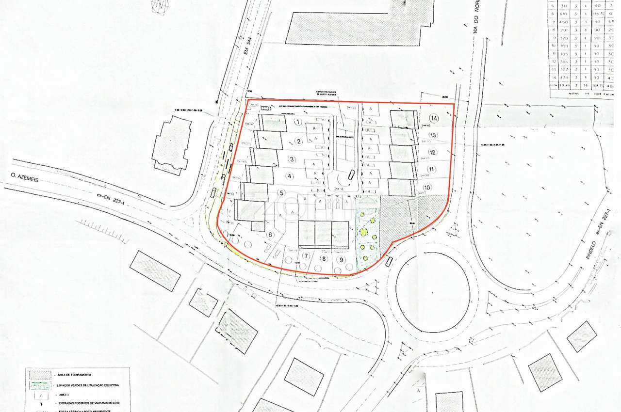 Terreno urbanizável com 6968 m², em Oliveira de Azeméis - Grande imagem: 3/20