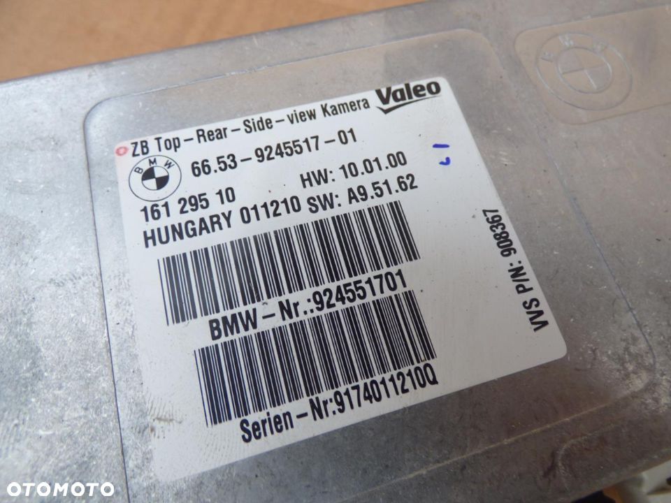 BMW E70 E71 X5 X6  STEROWNIK KAMERY   9245517 - 2