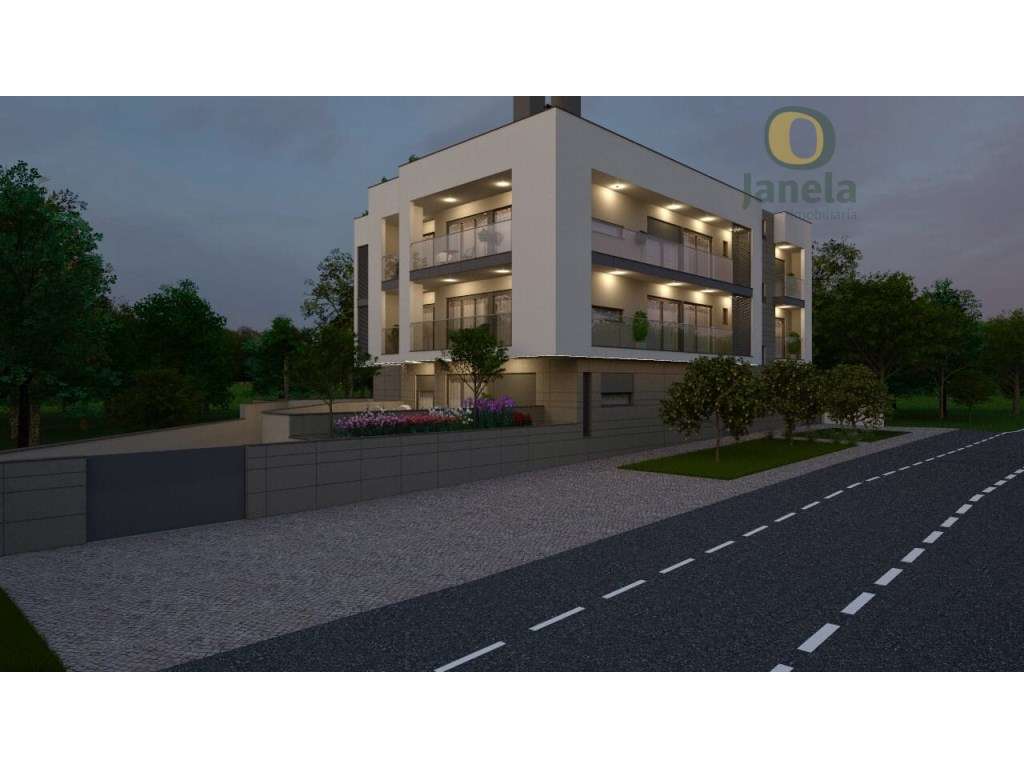 Excelente T2, NOVO, com piscina, jardim, arrecadação e garagem - Grande imagem: 5/20