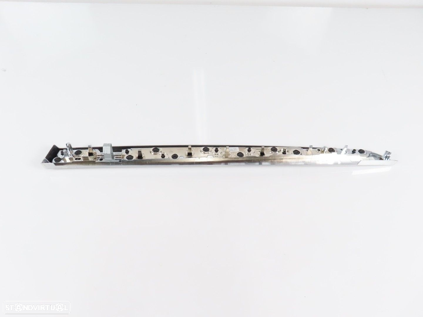 Friso da porta em Alumínio Hexagon Esquerdo/Trás Seminovo/ Original BMW 5 (F10)/... - 3