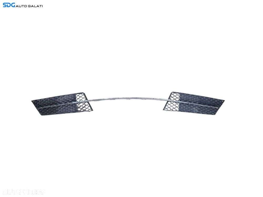 Grila Spoiler Bara Fata Inferioara Centrala BMW Seria 5 E60 E61 LCI FL Facelift 2007 - 2010 Cod 7178096 51117178096 [V0507] - 1