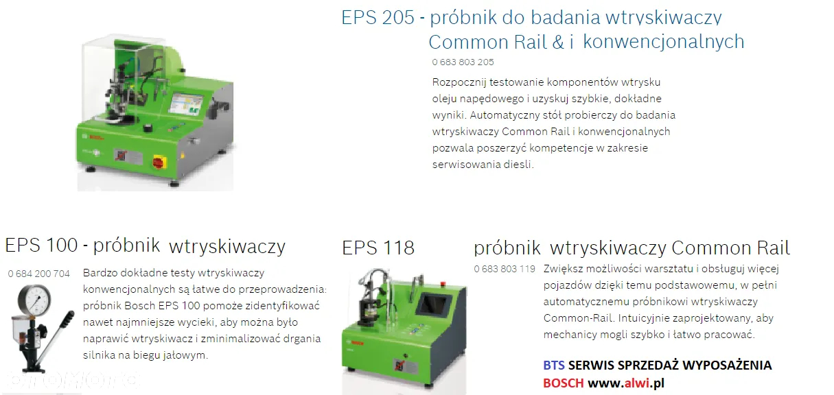 Eps 205 Bosch tester 49.000 pln brutto + 3 Etap KrugerQ narzędzia wyposażenie - 9
