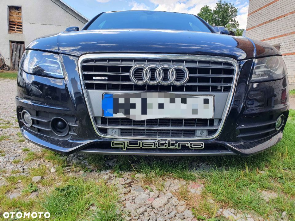 Logo Emblemat QUATTRO Napis 100% Stal Nierdzewna AUDI Gril Atrapa - 14
