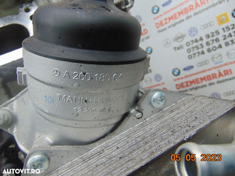 termoflot Mercedes 2.0 benzina w177 w247 x247 cla gla w118 c118 glb w176 w246 termoflot racire ulei - 3