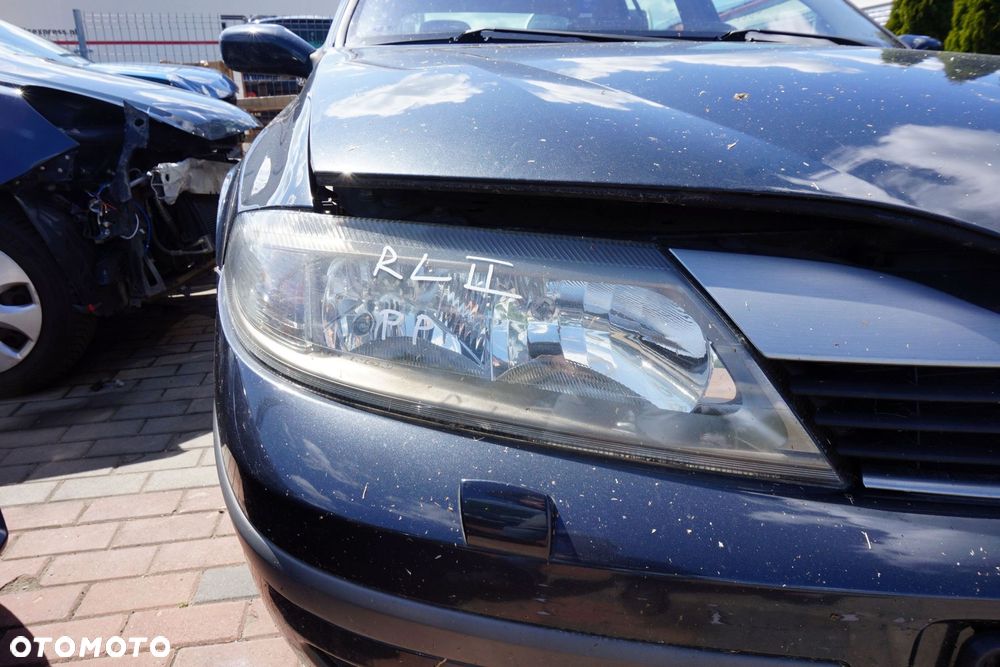 MASKA ZDERZAK BŁOTNIKI LAMPY LAGUNA II PH1 TEB66  RENAULT 2001-2005 SZARY PRZÓD KOMPLETNY - 12