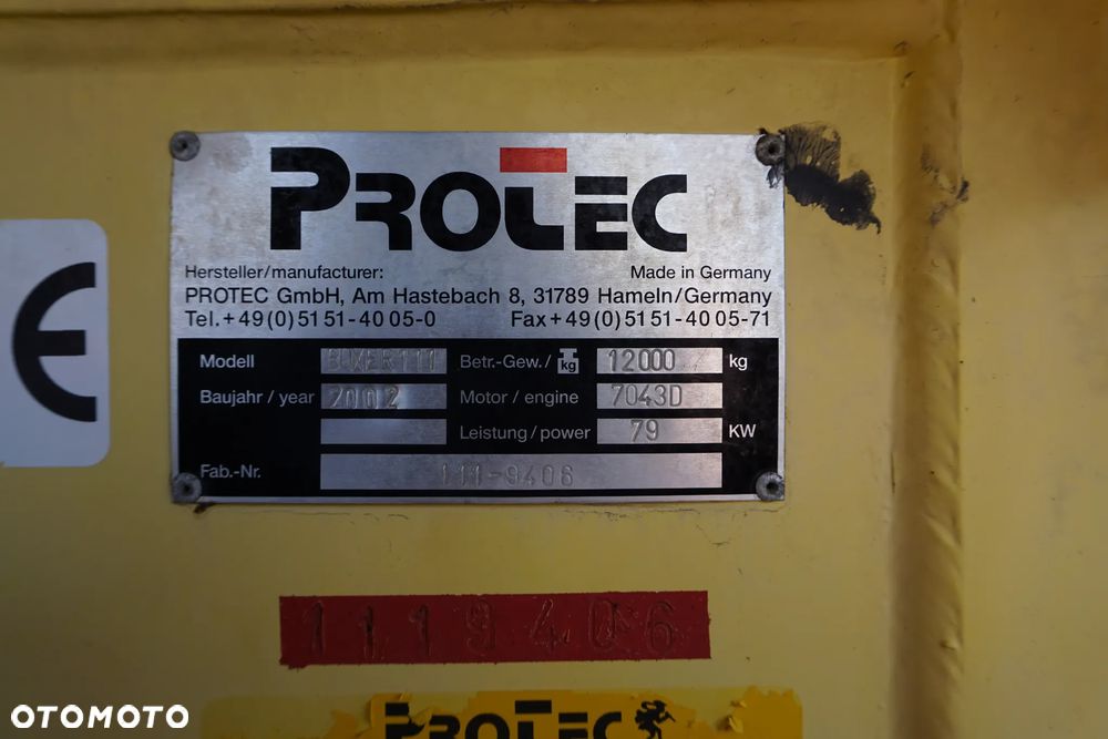 Bomag Protect Boxer 111 - 15