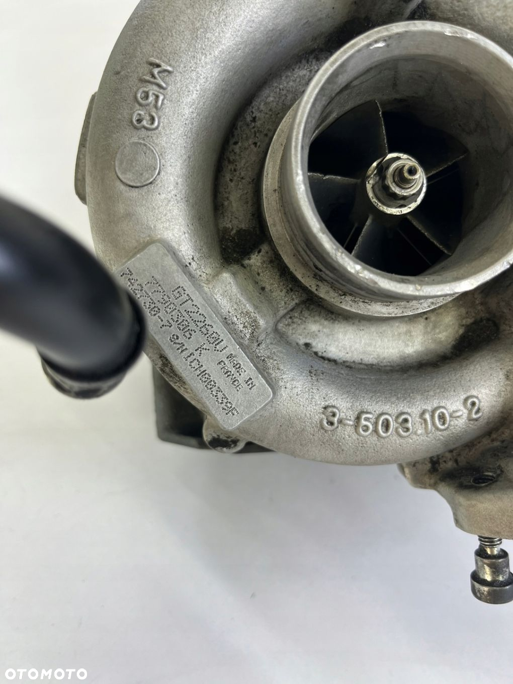 TURBOSPRĘŻARKA TURBO GARRETT BMW 530D E60 E61 M57 3.0D 7790306 ORYGINAŁ - 9