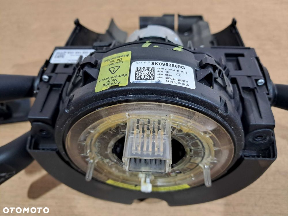 Taśma zwijak przełącznik zespolony manetki pająk AUDI A4 B8 A5 8T tempomat obudowa osłona - 5