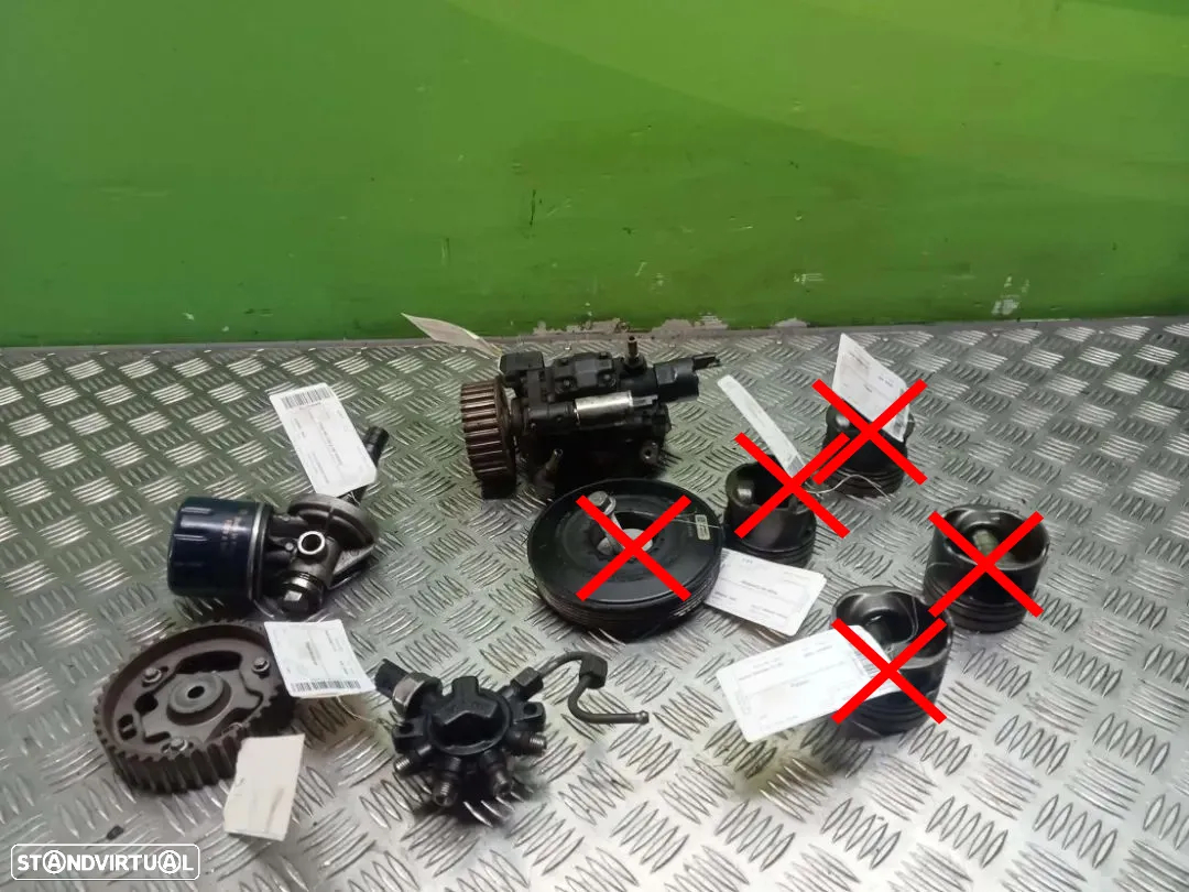 Reparação Peças Motor Renault Megane 1.5 DCi 2007 Ref K9K732 - 2