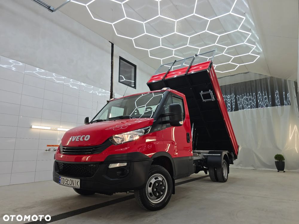 Iveco DAILY 50C15 2 Tyś km WYWROTKA 3 STRONNA ROMCAR BLOKADA MOSTU SALON POLSKA STAN NOWY NOWY NOWY - 9
