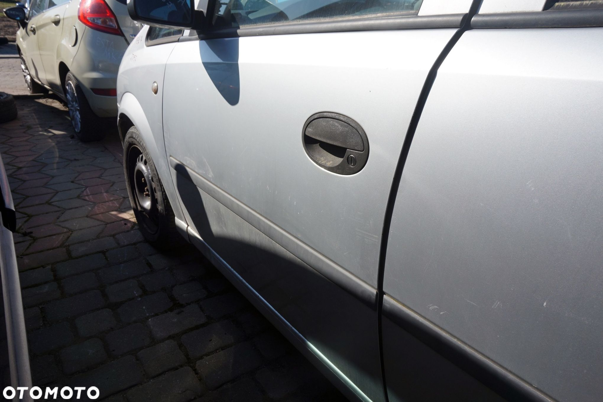 DRZWI PRZEDNIE LEWE MERIVA A Z157  SREBRNY OPEL 2003-2005 - 2
