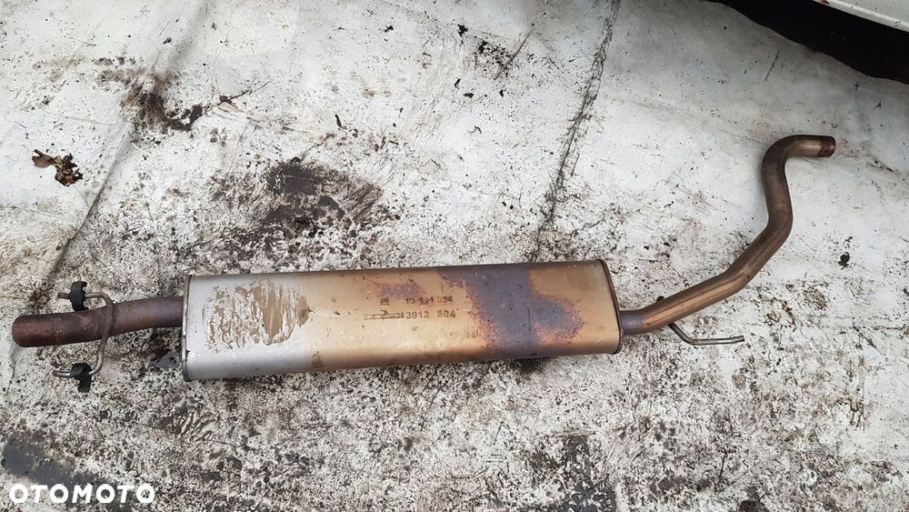 tłumik Opel Corsa E 1.4 T - 4