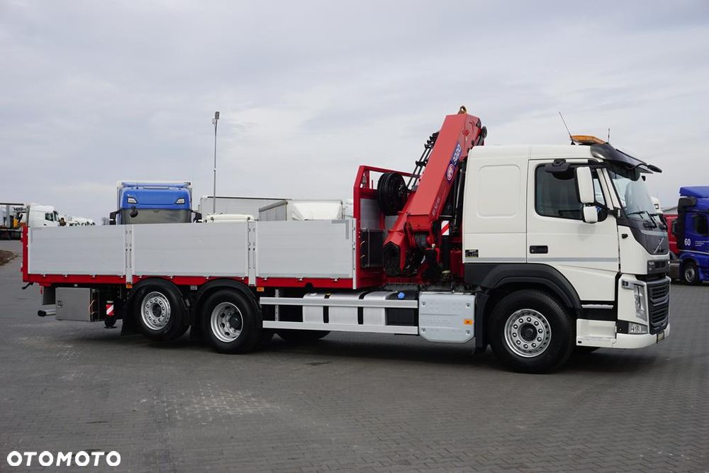 Volvo FM / 500 / 6 X 2 / SKRZYNIOWY + HDS / HMF 3220 K7 / WYS. 18,9 M / OŚ SKRĘTNA - 6