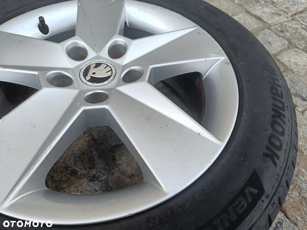 Felgi Aluminiowe 16 Skoda Octavia 3 5x112 ET46 5E0601025H Koła VW Seat Audi 6,5Jx16H2 - 10