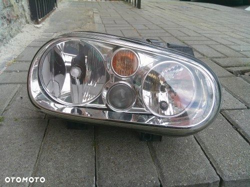 VW GOLF IV 4 HALOGEN PRAWA PRZEDNIA LAMPA VALEO ORYGINAŁ 1J1941016K - 2
