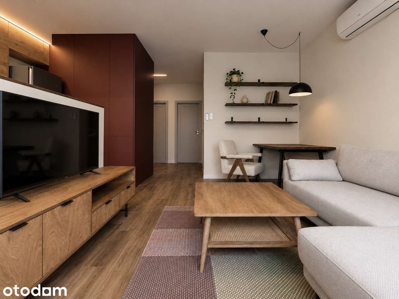 3-pokojowe mieszkanie 60m² na Włochach | parking, klima, balkon