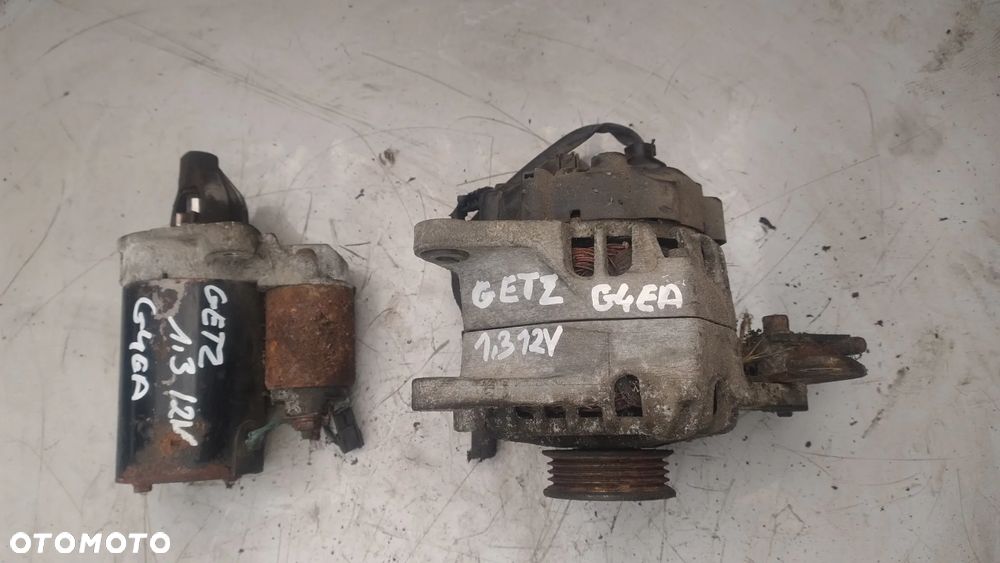 HYUNDAI getz 1,3 12V G4EA rozrusznik alternator
