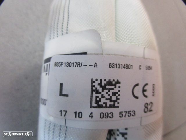 Airbag Cortina 985P13017R 631314801 0080P1110030 RENAULT MEGANE 4 2017 1.5DCI 110CV 5P AZUL ESQ - 4