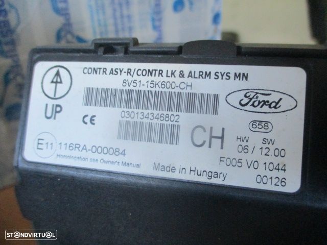 Centralina Cent1450 FORD FIESTA 6 2010 1.4TDCI 70CV 0P CINZA CONTINENTAL - 5