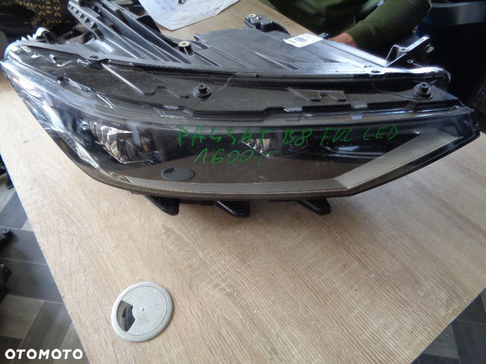 VW PASSAT B8 FULL LED MATRIX LAMPA PRAWY PRZÓD EUROPA 3G1941082Q - 1