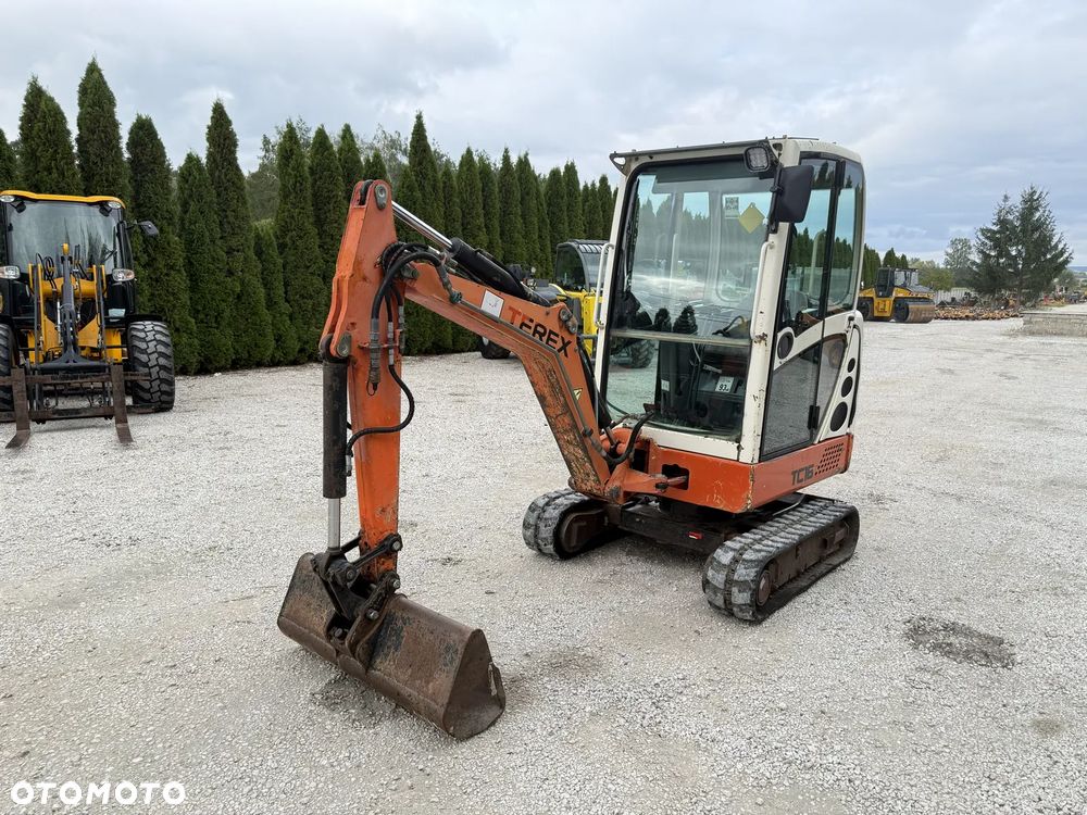 TEREX TC 16 MINIKOPARKA / ORYGINAŁ / Z NIEMIEC / SZYBKOZŁĄCZE / koparka schaeff jcb kubota hitachi yanmar bobcat zx 19 e17 KX018 PC 18 SV 18 20 czesci hydraulika - 13