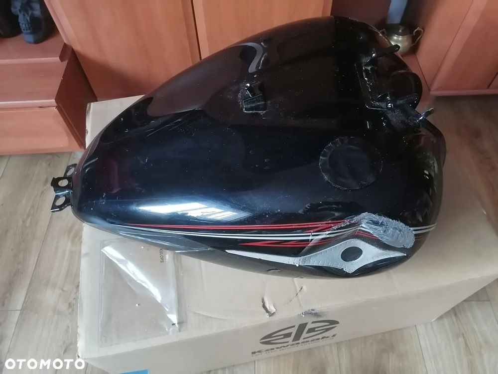 EU Zbiornik Bak Kawasaki VN 900 Vulcan Silvertail CZARNY LUB POMARAŃCZOWY - 1