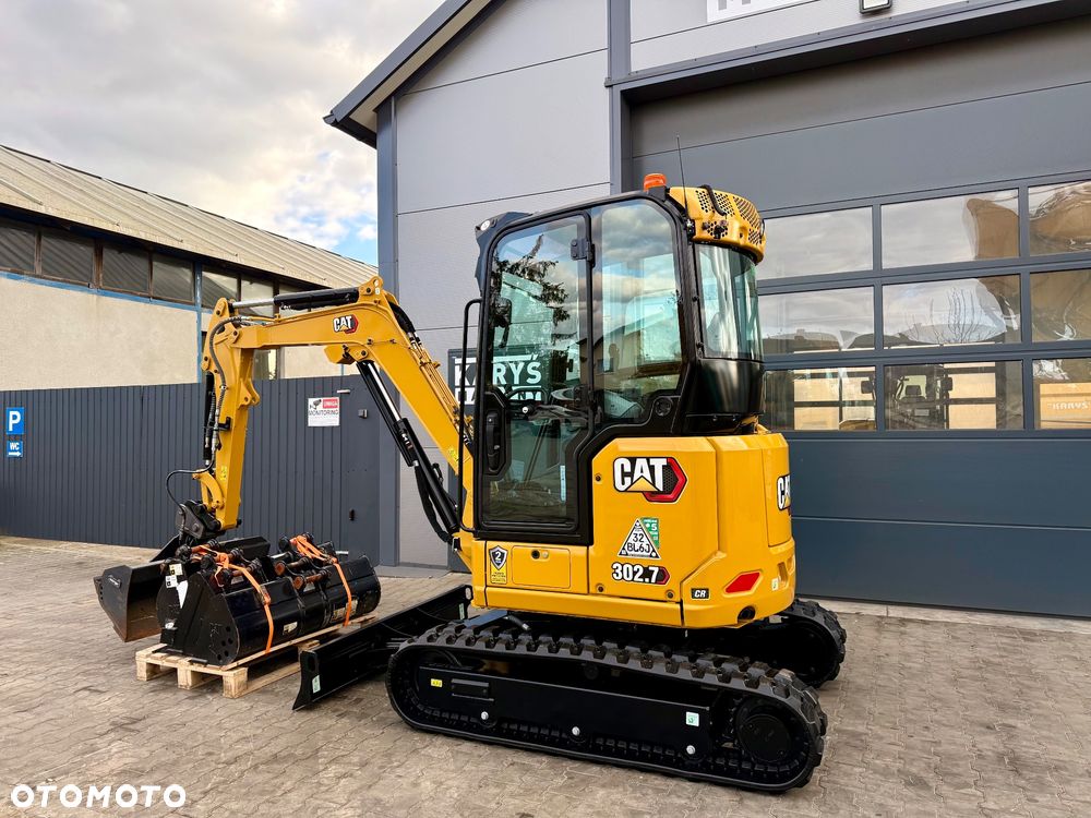 Caterpillar NOWA MINIKOPARKA CAT CATERPILLAR 302.7 CR 302 302.7CR 301,303, 2024R. KLIMATYZACJA - 4