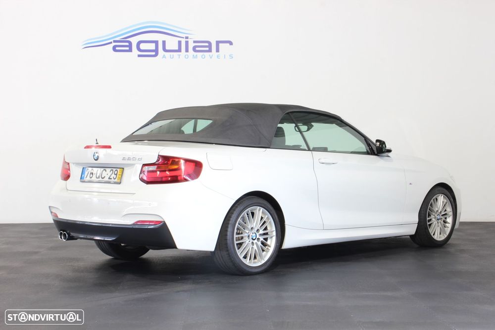 BMW 220 d Cabrio Pack M - 6