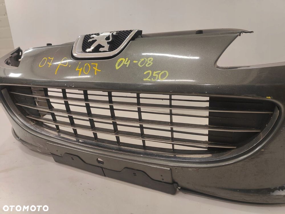 peugeot 407 04-08 zderzak przÓd przedni kompletny - 3
